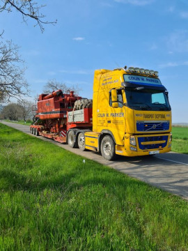 Transport platforma agabaritic combina